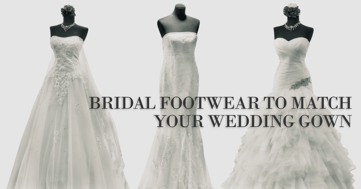 Bridal Footwear to Match Your Wedding Gown